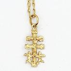 Ketting met hanger - 18 karaat Geel goud, Handtassen en Accessoires