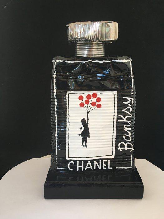 Norman Gekko - BANKSY Chanel N.5 « Balloon Girl Edition », Antiek en Kunst, Kunst | Designobjecten
