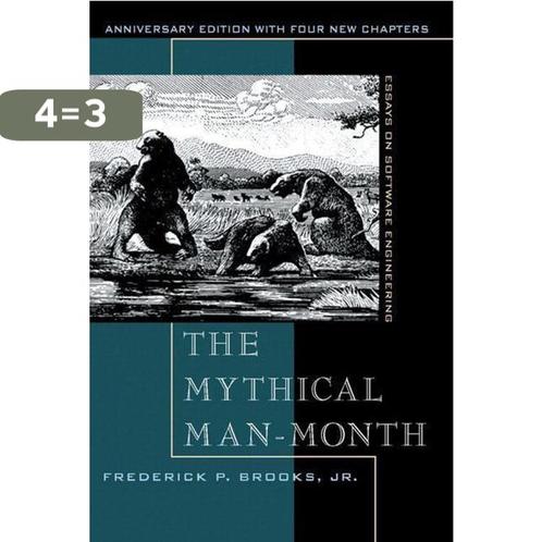 Mythical Man-Month, The 9780201835953 Brooks Frederick, Boeken, Taal | Engels, Zo goed als nieuw, Verzenden