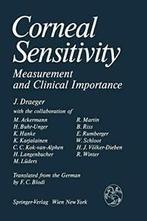 Corneal Sensitivity : Measurement and Clinical Importance., Joerg Draeger, Zo goed als nieuw, Verzenden