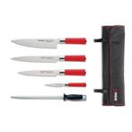 Messenset | RED SPIRIT | RVS | Div. Kleuren | 5 Stuks |, Verzenden, Nieuw in verpakking