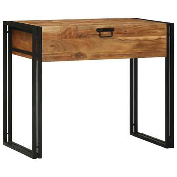 vidaXL Kaptafel 90x50x75 cm Massief Acaciahout, Verzenden