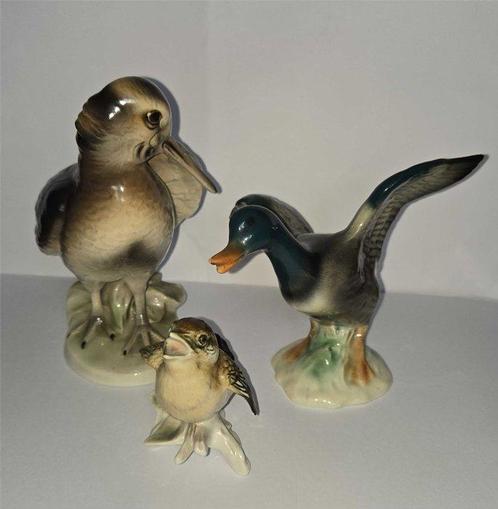Karl Ens, Volkstedt, Keramos - Beeldje - Figurines doiseaux, Antiek en Kunst, Antiek | Glaswerk en Kristal