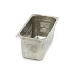 Gastronorm Bak - 1/3 GN - 15 cm Diep - RVS - Geperforeerd, Verzenden, Nieuw in verpakking, Transport en Opslag