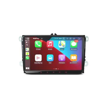 Autoradio Gps Android 12 Volkswagen Vw Pour Seat Skoda, Verzenden