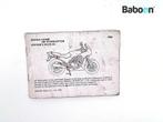 Instructie Boek Honda VF 500 F (VF500F) (English), Verzenden, Gebruikt