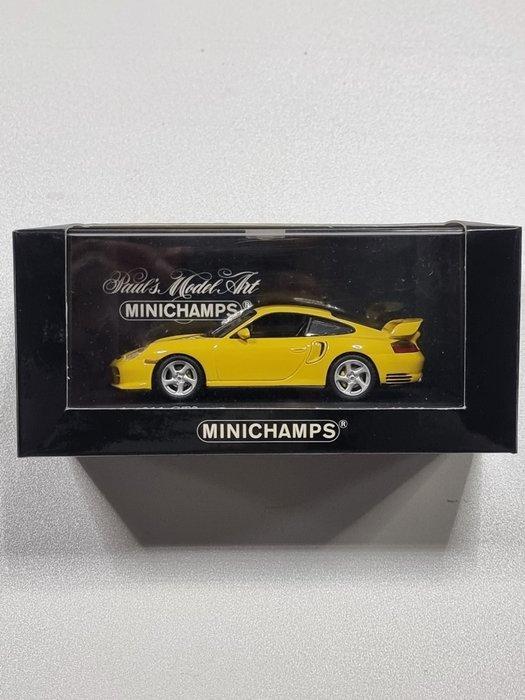 Minichamps 1:43 - Model sportwagen (2) - Porsche 911 GT2, Hobby en Vrije tijd, Modelauto's | 1:5 tot 1:12