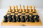 Schaakspel - Vintage Soviet Chess Set - Hout