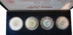 Somalia 4 x 1 dollar 2005- Pope Benedikt Xvi in black pla..., Verzenden