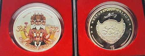 Palaos. 1 Dollar 2016  BRAHMA God of Creation , proof,, Postzegels en Munten, Munten | Europa | Niet-Euromunten
