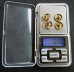 Manchetknopen - 9 kt. Geel goud