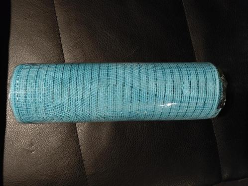 Deco Mesh Turquoise Voor Kransen en Inpakken Decomesh, Hobby en Vrije tijd, Knutselen, Nieuw