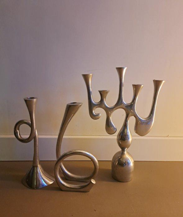 Chandelier (3) - Acier, Antiek en Kunst, Kunst | Designobjecten