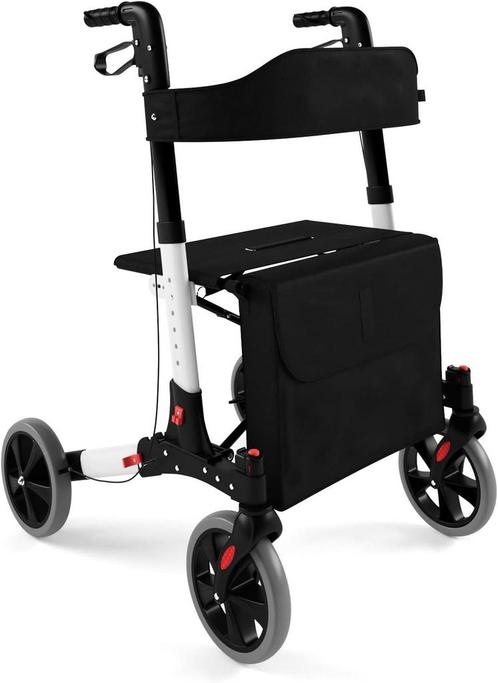 Jago® Rollator - 6-voudig in hoogte verstelbaar, zitting met, Huis en Inrichting, Woonaccessoires | Overige, Verzenden