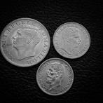 Roumanie. Lot of 3 coins: 1, 200, 500 Lei / 1914, 1942, 1944