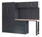 TM Premium werkplaatssysteem , 8-delig , mat zwart, Auto diversen, Autogereedschap, Verzenden, Nieuw