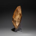 Oud-Egyptisch Vuursteen Handbijl - mes. 10,5 cm hoog.