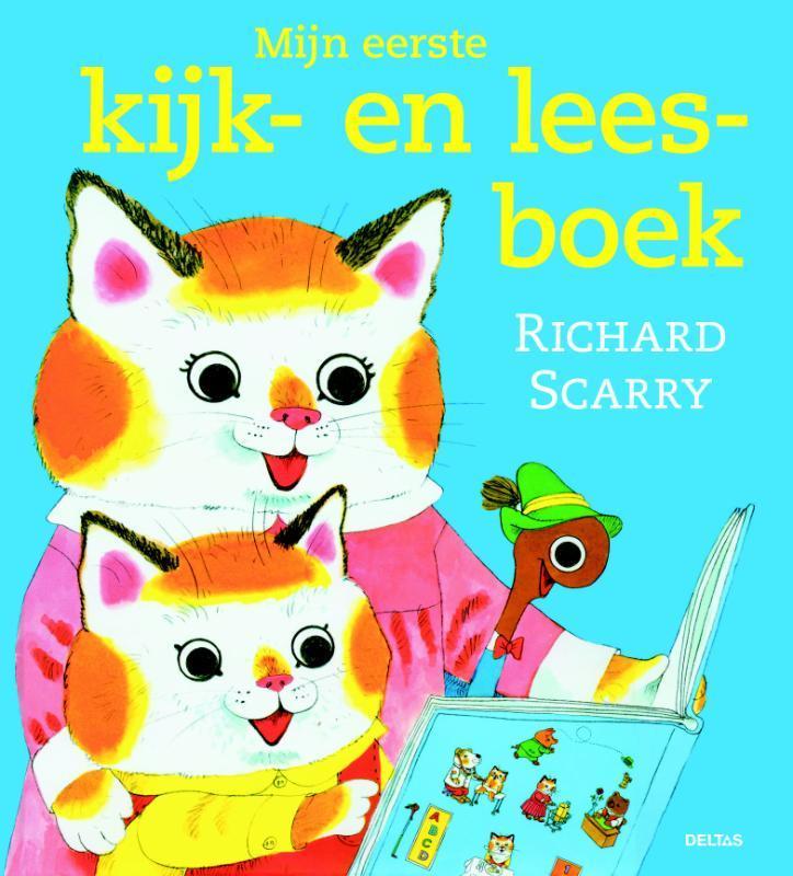 Mijn eerste kijk- en leesboek / Richard Scarry 9789044727609, Boeken, Kinderboeken | Kleuters, Gelezen, Verzenden