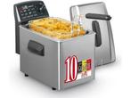 Fritel SF4355 - Friteuse 4L - Koude zone - Geborsteld RVS, Verzenden, Nieuw