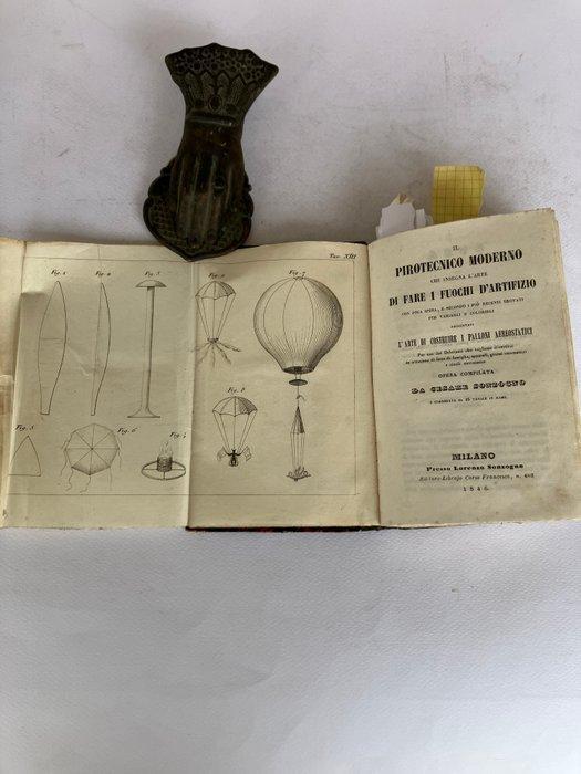 Cesare Sonzogno; Gillet-Damitte - Il pirotecnico moderno che, Antiek en Kunst, Antiek | Boeken en Manuscripten