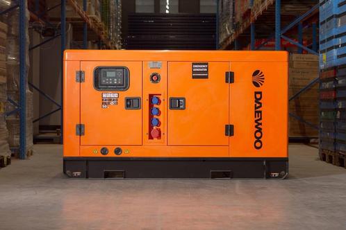 Veiling: Generator Daewoo DAGFS-25 Diesel 25kVA 380V 2022 Ni, Articles professionnels, Machines & Construction | Générateurs, Enlèvement