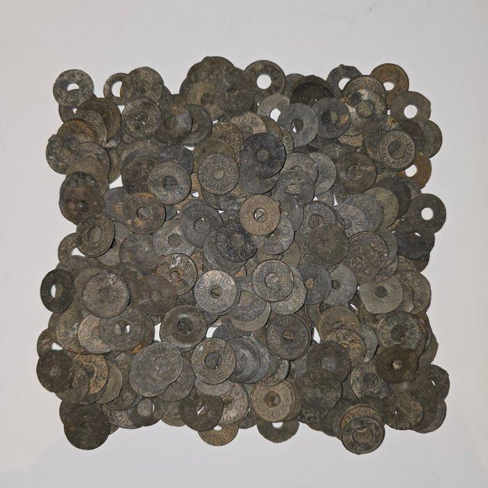Nederlands-Indië - Palembang. Lot van 300 stuks Palembang, Postzegels en Munten, Munten | Europa | Niet-Euromunten