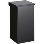 Afvalbak | CARRO | Aluminium | Zwart | 55L | Klapdeksel |, Verzenden, Nieuw in verpakking