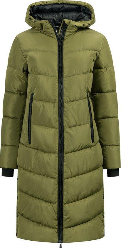 Kjelvik Lange Gewatteerde Jas Kiara Vrouwen - Maat 42 (Mode), Kleding | Dames, Jassen | Winter, Nieuw, Verzenden