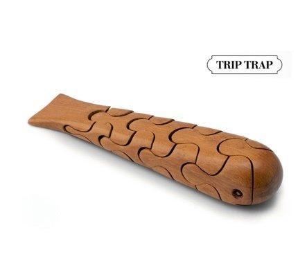 Trip Trap - Figure - Puzzel Walvis figuur - Teck, Antiek en Kunst, Antiek | Meubels | Stoelen en Sofa's