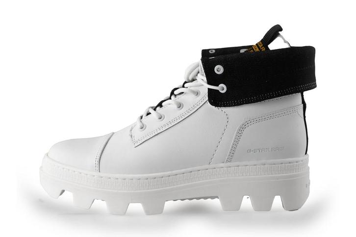 G-Star Veterboots in maat 40 Wit | 5% extra korting, Kleding | Dames, Schoenen, Wit, Zo goed als nieuw, Overige typen, Verzenden