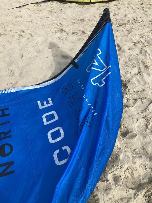 North Code Zero Kite 2024 Blue 14, Watersport en Boten, Kitesurfen, Kite, Gebruikt, 14 m²
