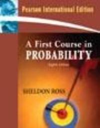 First Course in Probability, A:International Edition, Livres, Langue | Anglais, Envoi