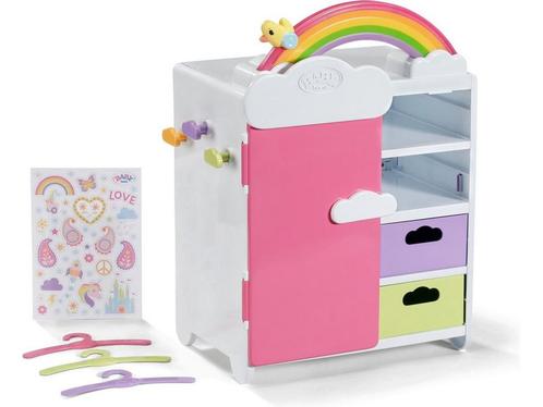 BABY born Regenboogkledingkast, Kinderen en Baby's, Speelgoed | Poppen, Nieuw, Verzenden