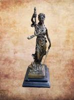 Figuur - Justitia - Brons, Antiek en Kunst