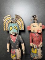 Poppen in de stijl kachina hopi - Hout - 21e eeuw, Antiek en Kunst