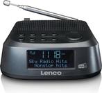 Wekkerradio met DAB - Slaaptimer - Zwart Lenco CR-605BK -, TV, Hi-fi & Vidéo, Verzenden