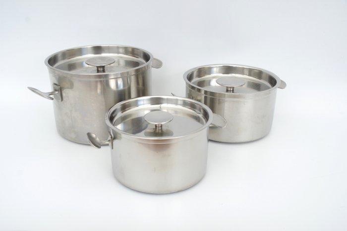 GERO - Dick Simonis - Pan - Roestvrij metaal - Zilmeta - 3, Antiek en Kunst, Antiek | Meubels | Stoelen en Sofa's