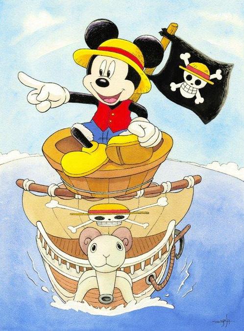 Jordi Juan Pujol - Mickey Mouse: One Piece Tribute -, Collections, Disney