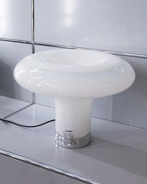 Artemide - Angelo Mangiarotti - Tafellamp - Lesbisch - Glas, Antiek en Kunst, Antiek | Verlichting