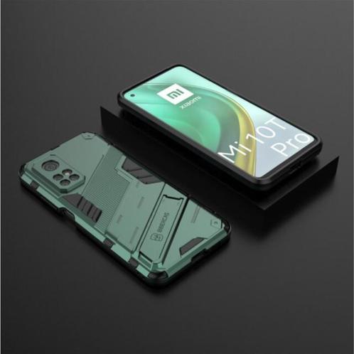 Xiaomi Mi 10T Pro Hoesje met Kickstand - Auto Focus, Télécoms, Téléphonie mobile | Housses, Coques & Façades | Marques Autre, Envoi