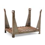 Gebruikte Stapelbak staal vaste constructie stapelbak met, Ophalen of Verzenden