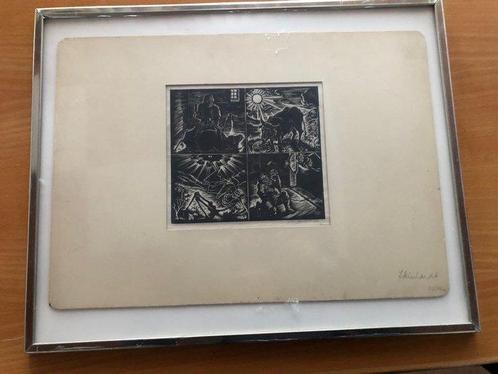 Jakob Steinhardt (1887–1968) - Judaismus - Chad Gadjah. Aus, Antiek en Kunst, Antiek | Overige Antiek