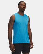 Under Armour Tech Tank-Blu 452 - Maat MD, Under Armour, Nieuw, Ophalen of Verzenden, Maat 48/50 (M)