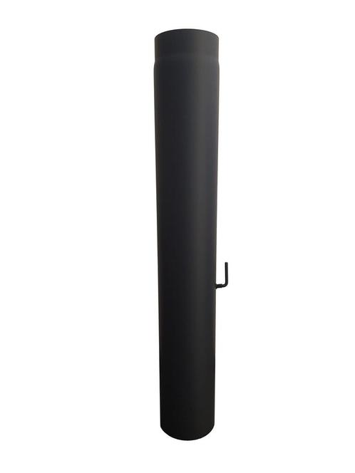 Kachelpijp L:100cm met smoorklep Ø120mm, Huis en Inrichting, Kachels, Verzenden