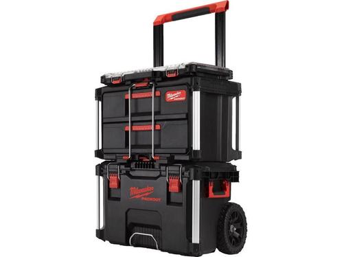 Milwaukee Packout Startset Met 2 LadeBox + 3 Opbergkoffer, Huis en Inrichting, Woonaccessoires | Overige, Zo goed als nieuw, Verzenden