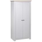 vidaXL Garde-robe Blanc 80x50x171,5 cm Pin massif, Maison & Meubles, Armoires | Penderies & Garde-robes, Verzenden, Neuf