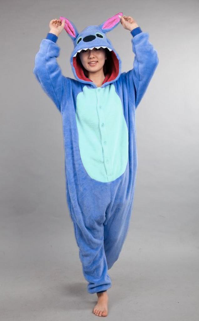 Onesie Lilo Stitch Pak Kostuum Blauw XL-XXL Stitchpak Jumpsu, Kleding | Heren, Carnavalskleding en Feestkleding, Nieuw, Ophalen of Verzenden