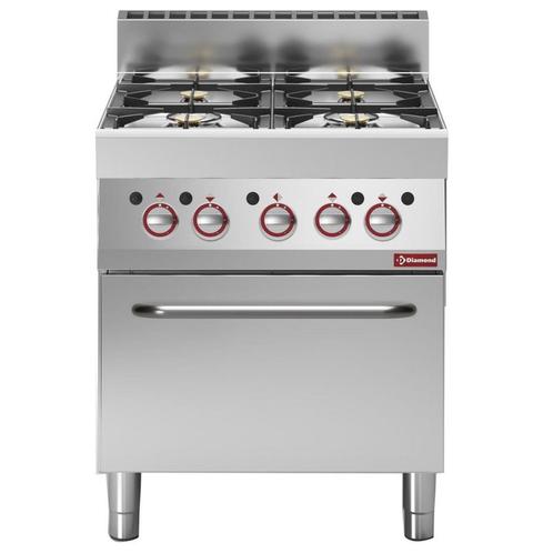 D-G65/4BF7-N Fourneau 4 feux vifs gaz avec four gaz, Articles professionnels, Horeca | Équipement de cuisine, Cuisinière, Friteuse et Grils