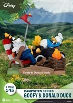 Disney D-Stage Campsite Series PVC Diorama Goofy & Donald Du, Verzamelen, Disney, Ophalen of Verzenden, Nieuw