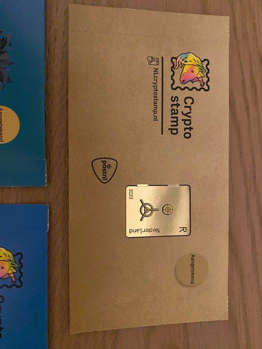 Nederland 2023/2023 - Cryptostamp closed limited edition, Timbres & Monnaies, Timbres | Pays-Bas